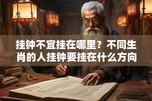挂钟不宜挂在哪里？不同生肖的人挂钟要挂在什么方向？