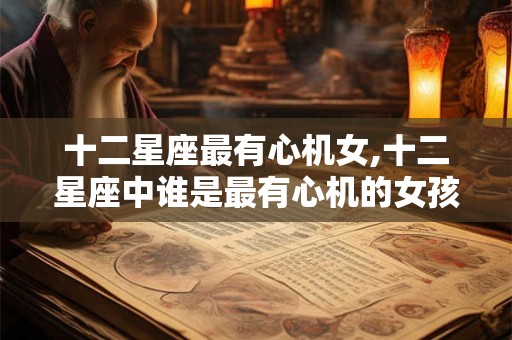 十二星座最有心机女,十二星座中谁是最有心机的女孩子？