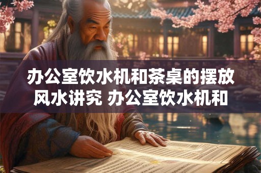办公室饮水机和茶桌的摆放风水讲究 办公室饮水机和茶桌的风水要求