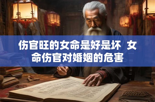 伤官旺的女命是好是坏  女命伤官对婚姻的危害
