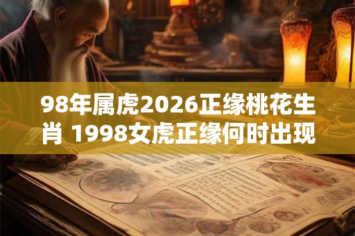 98年属虎2026正缘桃花生肖 1998女虎正缘何时出现