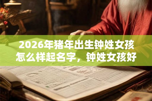 2026年猪年出生钟姓女孩怎么样起名字，钟姓女孩好名推荐