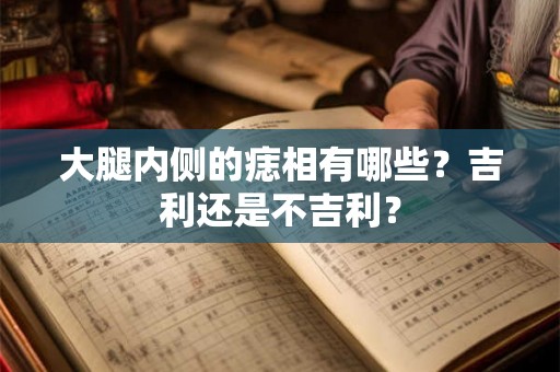 大腿内侧的痣相有哪些？吉利还是不吉利？