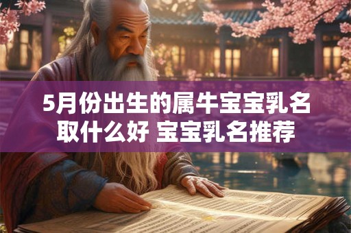 5月份出生的属牛宝宝乳名取什么好 宝宝乳名推荐