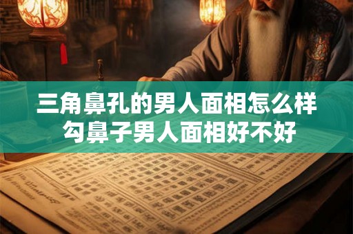 三角鼻孔的男人面相怎么样 勾鼻子男人面相好不好
