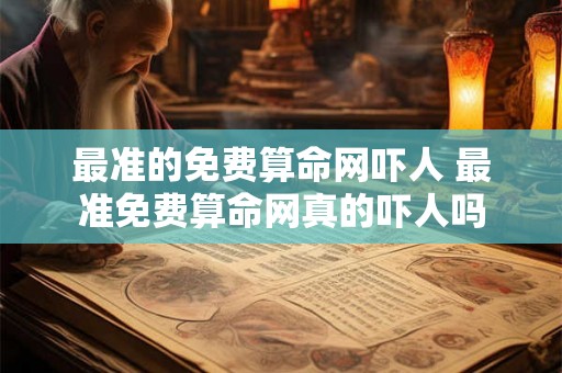 最准的免费算命网吓人 最准免费算命网真的吓人吗