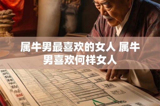 属牛男最喜欢的女人 属牛男喜欢何样女人