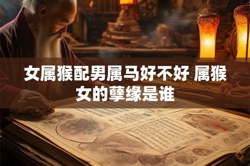女属猴配男属马好不好 属猴女的孽缘是谁