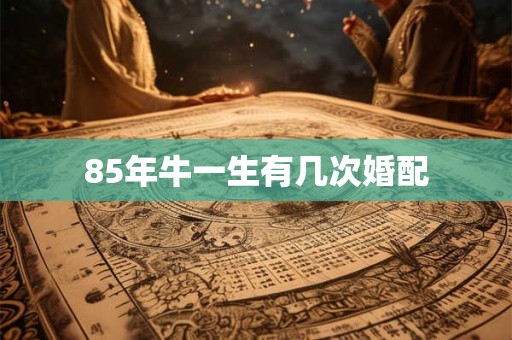 85年牛一生有几次婚配