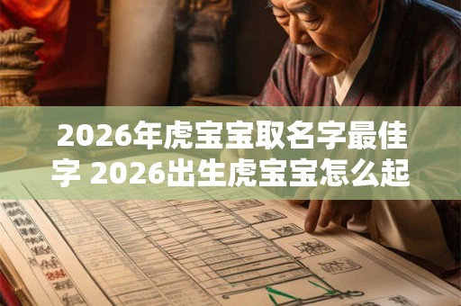 2026年虎宝宝取名字最佳字 2026出生虎宝宝怎么起名好 2026年虎宝宝取名字最佳字 2026出生虎宝宝怎么起名好