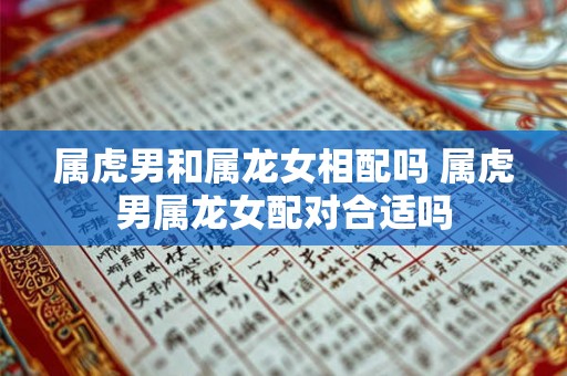 属虎男和属龙女相配吗 属虎男属龙女配对合适吗