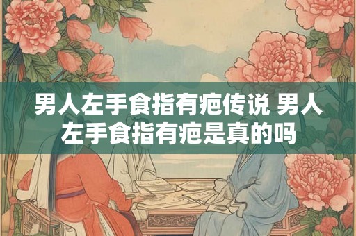 男人左手食指有疤传说 男人左手食指有疤是真的吗