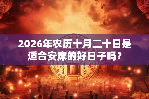 2026年农历十月二十日是适合安床的好日子吗？