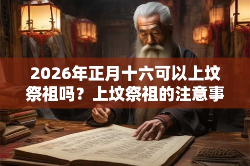 2026年正月十六可以上坟祭祖吗？上坟祭祖的注意事项？