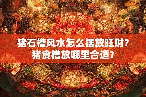 猪石槽风水怎么摆放旺财?猪食槽放哪里合适? 猪石槽风水怎么摆放旺财?猪食槽放哪里合适?