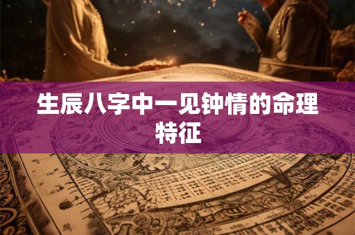 生辰八字中一见钟情的命理特征 生辰八字中一见钟情的命理特征