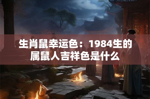 生肖鼠幸运色：1984生的属鼠人吉祥色是什么