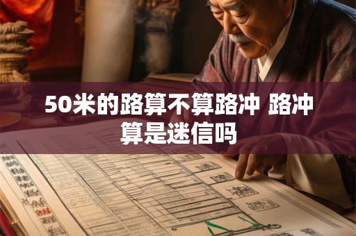50米的路算不算路冲 路冲算是迷信吗