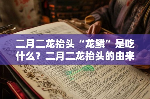 二月二龙抬头“龙鳞”是吃什么？二月二龙抬头的由来？
