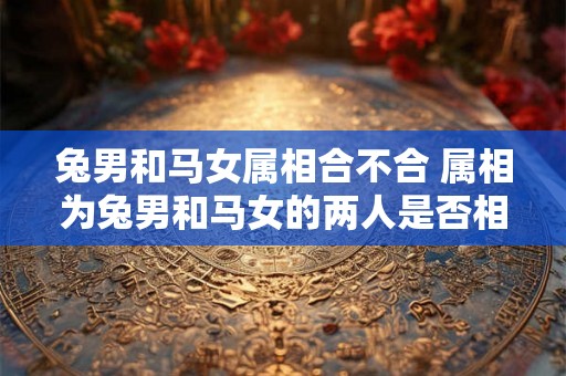 兔男和马女属相合不合 属相为兔男和马女的两人是否相配