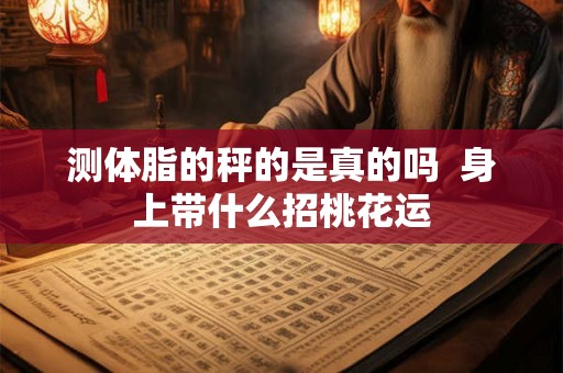 测体脂的秤的是真的吗  身上带什么招桃花运