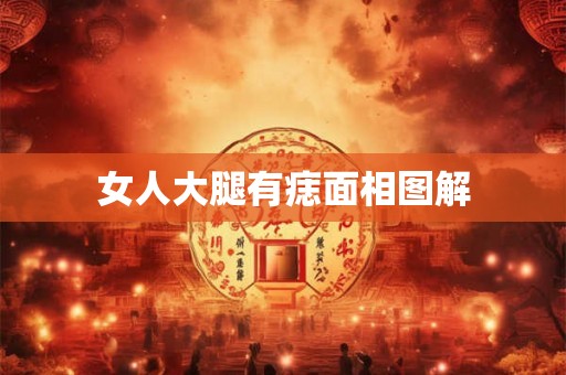 女人大腿有痣面相图解 女人大腿有痣面相图解
