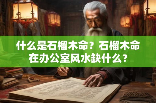 什么是石榴木命?石榴木命在办公室风水缺什么? 什么是石榴木命?石榴木命在办公室风水缺什么?