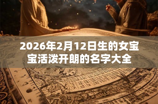 2026年2月12日生的女宝宝活泼开朗的名字大全