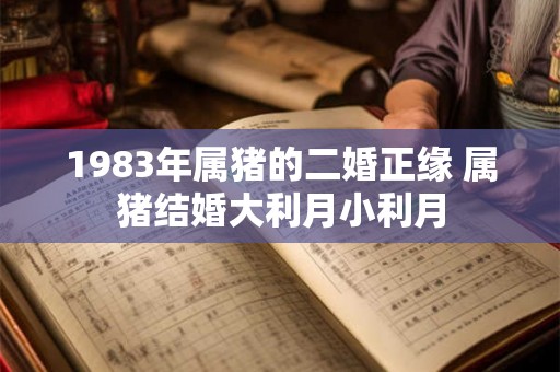 1983年属猪的二婚正缘 属猪结婚大利月小利月