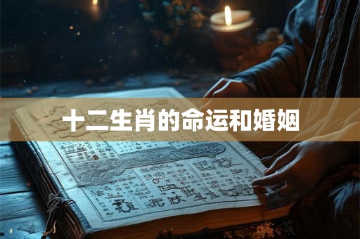 十二生肖的命运和婚姻