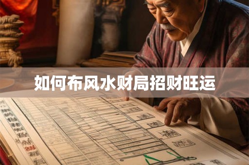 如何布风水财局招财旺运
