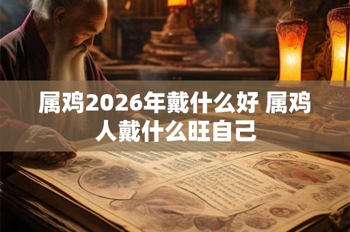 属鸡2026年戴什么好 属鸡人戴什么旺自己