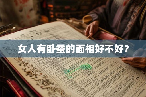 女人有卧蚕的面相好不好? 女人有卧蚕的面相好不好?