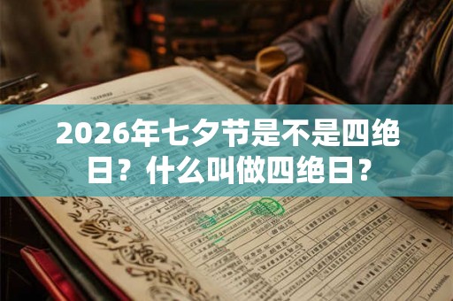 2026年七夕节是不是四绝日？什么叫做四绝日？