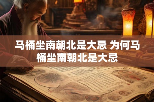 马桶坐南朝北是大忌 为何马桶坐南朝北是大忌
