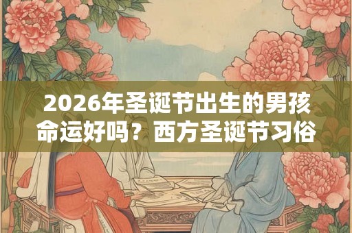 2026年圣诞节出生的男孩命运好吗?西方圣诞节习俗有哪些? 2026年圣诞节出生的男孩命运好吗?西方圣诞节习俗有哪些?