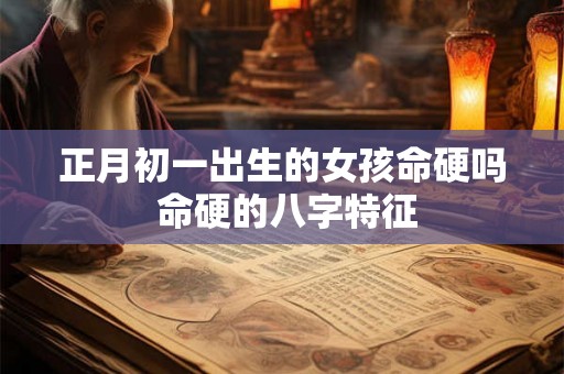 正月初一出生的女孩命硬吗 命硬的八字特征
