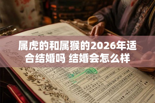 属虎的和属猴的2026年适合结婚吗 结婚会怎么样