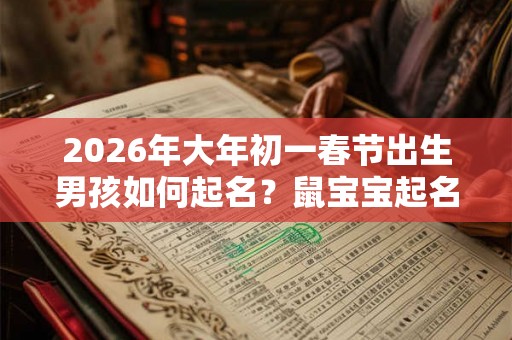 2026年大年初一春节出生男孩如何起名?鼠宝宝起名宜用字? 2026年大年初一春节出生男孩如何起名?鼠宝宝起名宜用字?