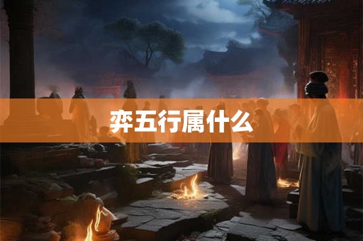 弈五行属什么