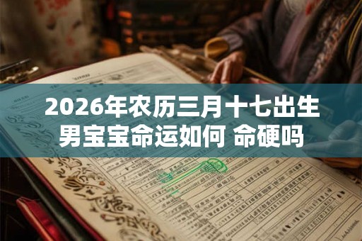 2026年农历三月十七出生男宝宝命运如何 命硬吗
