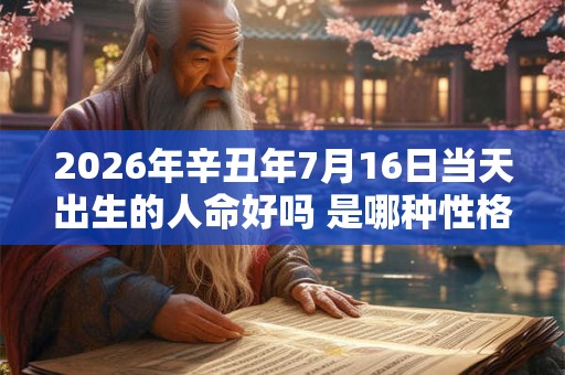 2026年辛丑年7月16日当天出生的人命好吗 是哪种性格 2026年辛丑年7月16日当天出生的人命好吗 是哪种性格
