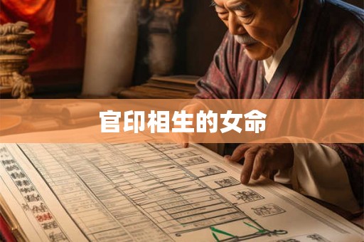 官印相生的女命