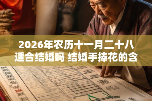 2026年农历十一月二十八适合结婚吗 结婚手捧花的含义
