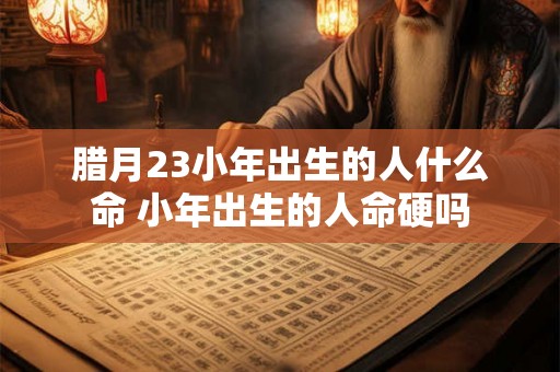 腊月23小年出生的人什么命 小年出生的人命硬吗 腊月23小年出生的人什么命 小年出生的人命硬吗