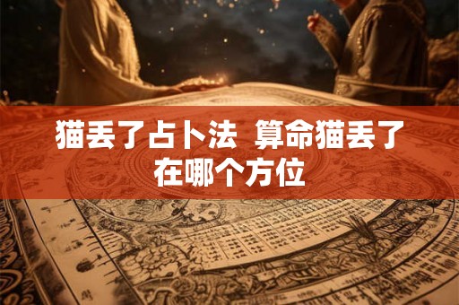 猫丢了占卜法  算命猫丢了在哪个方位