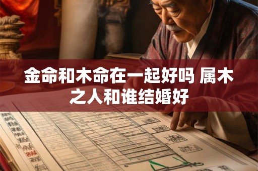 金命和木命在一起好吗 属木之人和谁结婚好