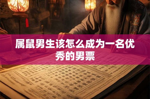 属鼠男生该怎么成为一名优秀的男票 属鼠男生该怎么成为一名优秀的男票