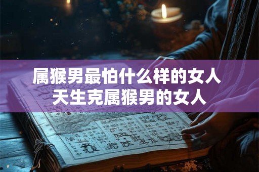 属猴男最怕什么样的女人 天生克属猴男的女人 属猴男最怕什么样的女人 天生克属猴男的女人