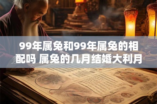 99年属兔和99年属兔的相配吗 属兔的几月结婚大利月